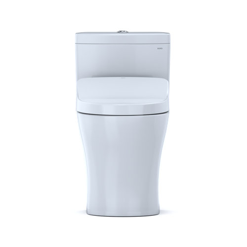 TOTO Aquia® DualFlush Elongated OnePiece Toilet with Tornado Flush